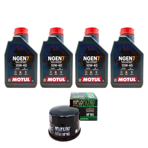 Kit tagliando olio motul 10w40 - olio,
